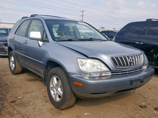 JTJHF10UX10202112 - 2001 LEXUS RX 300 SILVER photo 1