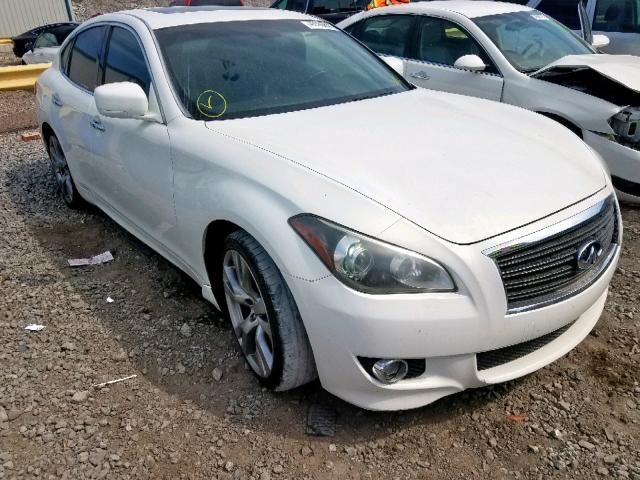 JN1BY1AP1DM510555 - 2013 INFINITI M37 WHITE photo 10