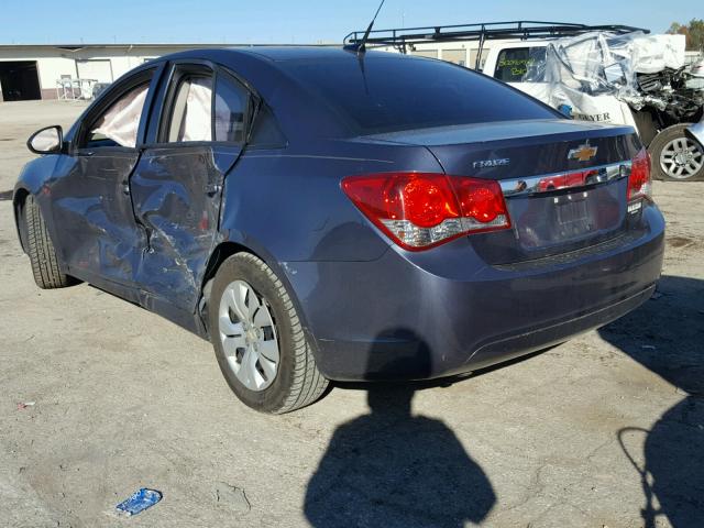 1G1PA5SH7E7440462 - 2014 CHEVROLET CRUZE LS CHARCOAL photo 3