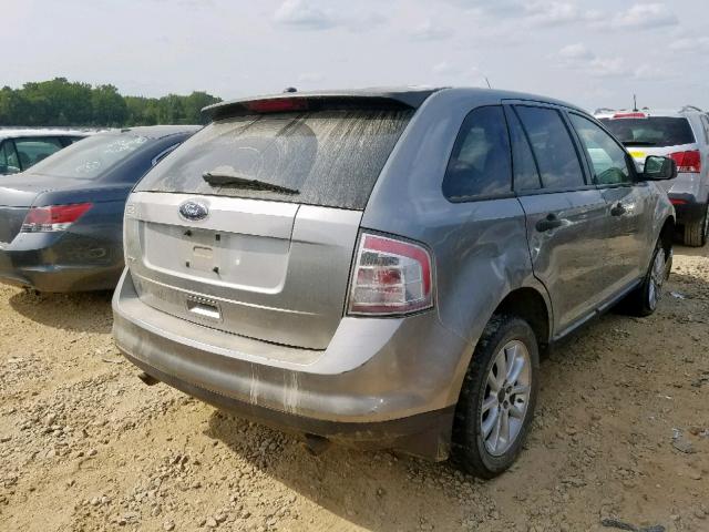 2FMDK36C28BA99120 - 2008 FORD EDGE SE GRAY photo 4