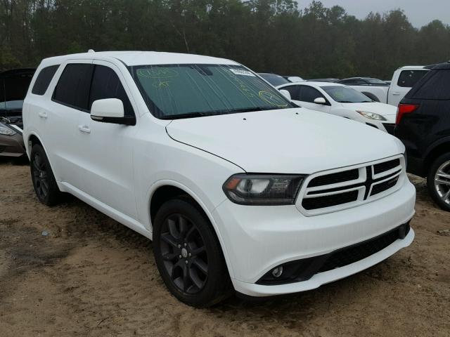 1C4SDHCT2HC629092 - 2017 DODGE DURANGO R/ WHITE photo 1