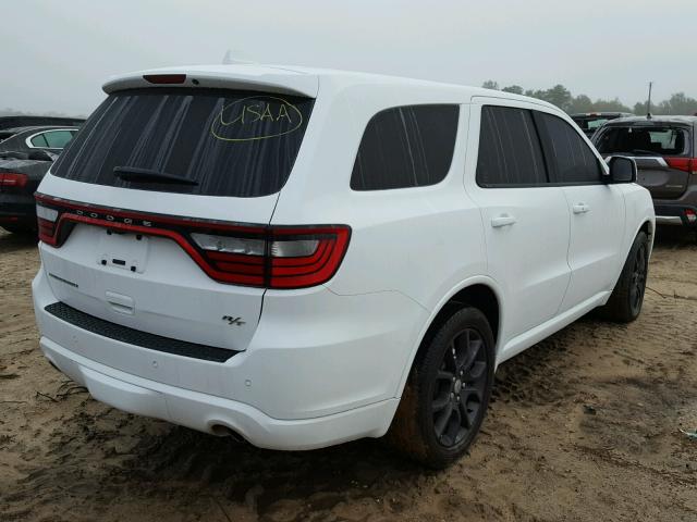 1C4SDHCT2HC629092 - 2017 DODGE DURANGO R/ WHITE photo 4