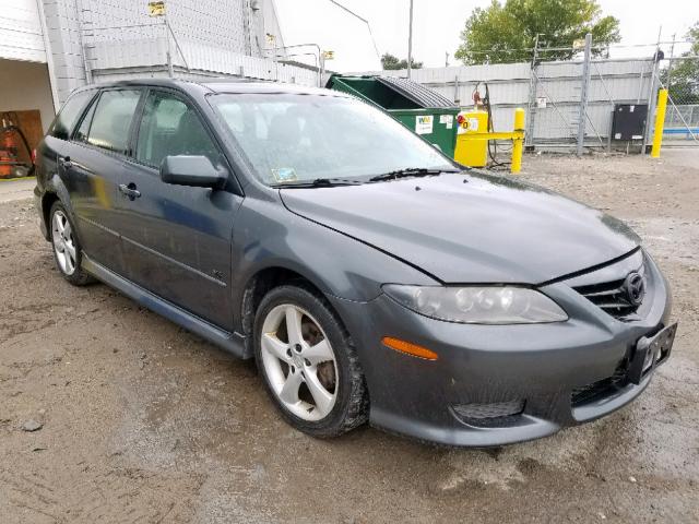 1YVFP82D645N91880 - 2004 MAZDA 6 S GRAY photo 1