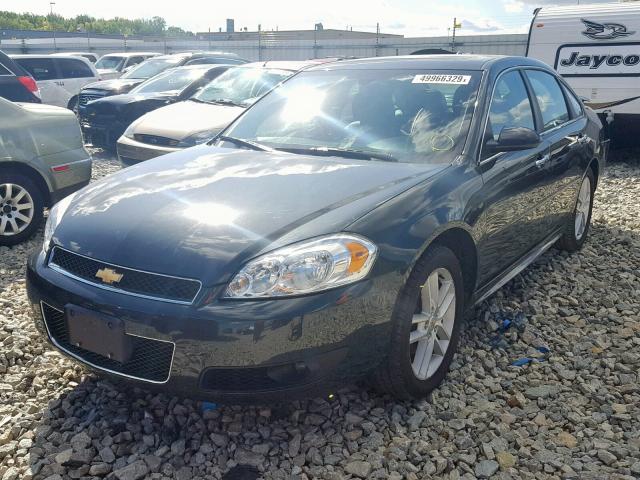 2G1WC5E38C1314157 - 2012 CHEVROLET IMPALA LTZ GRAY photo 2