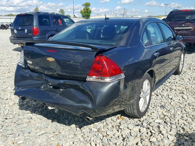 2G1WC5E38C1314157 - 2012 CHEVROLET IMPALA LTZ GRAY photo 4