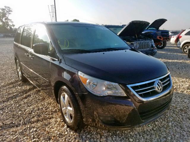 2V4RW3D19AR296188 - 2010 VOLKSWAGEN ROUTAN SE BROWN photo 1