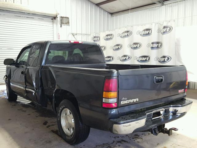 2GTEC19TX41238626 - 2004 GMC NEW SIERRA GRAY photo 3