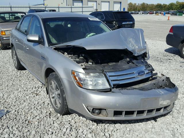 1FAHP24W28G185976 - 2008 FORD TAURUS SEL SILVER photo 1