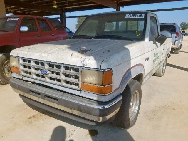 1FTCR10A2KUC08619 - 1989 FORD RANGER WHITE photo 2