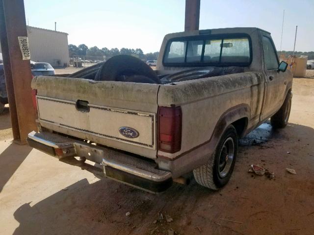 1FTCR10A2KUC08619 - 1989 FORD RANGER WHITE photo 4