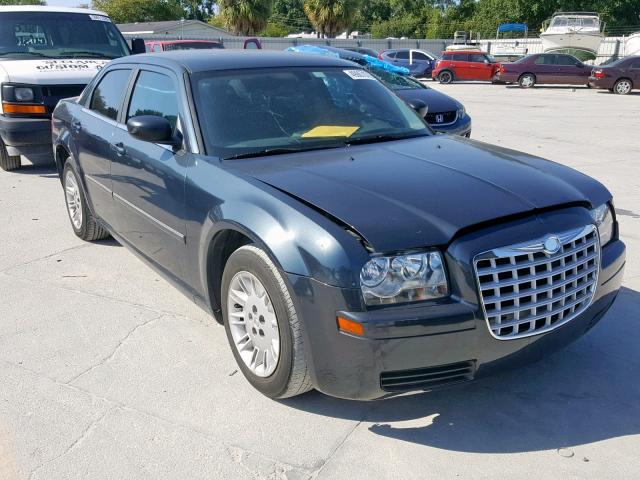 2C3KA43R47H885952 - 2007 CHRYSLER 300 BLUE photo 1