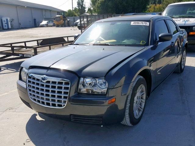 2C3KA43R47H885952 - 2007 CHRYSLER 300 BLUE photo 2