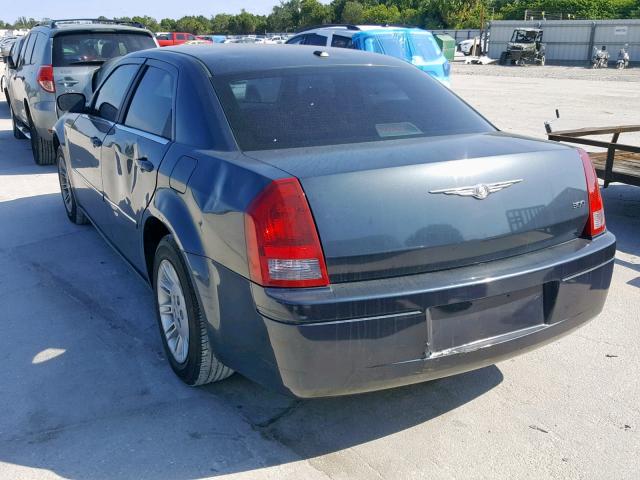 2C3KA43R47H885952 - 2007 CHRYSLER 300 BLUE photo 3