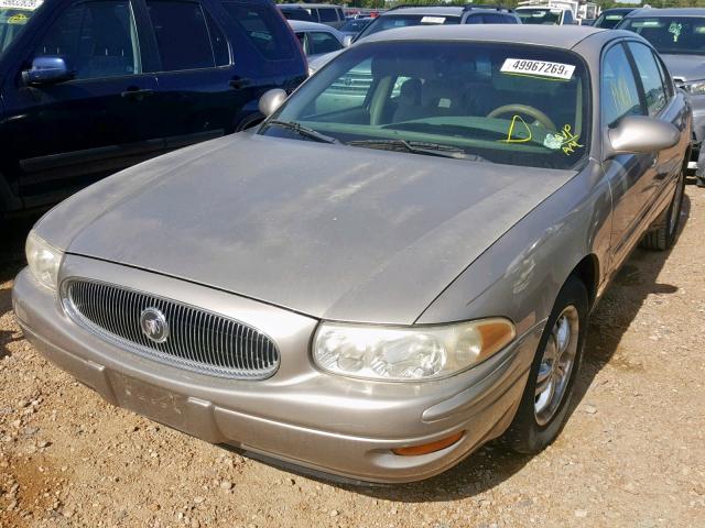 1G4HP54K8Y4109362 - 2000 BUICK LESABRE CU CREAM photo 2