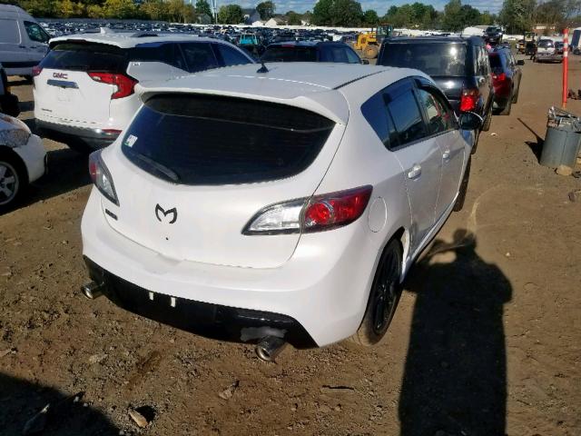 JM1BL1H6XA1229716 - 2010 MAZDA 3 S WHITE photo 4