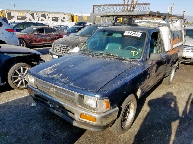 JT4RN81A4R5180016 - 1994 TOYOTA PICKUP 1/2 BLUE photo 2