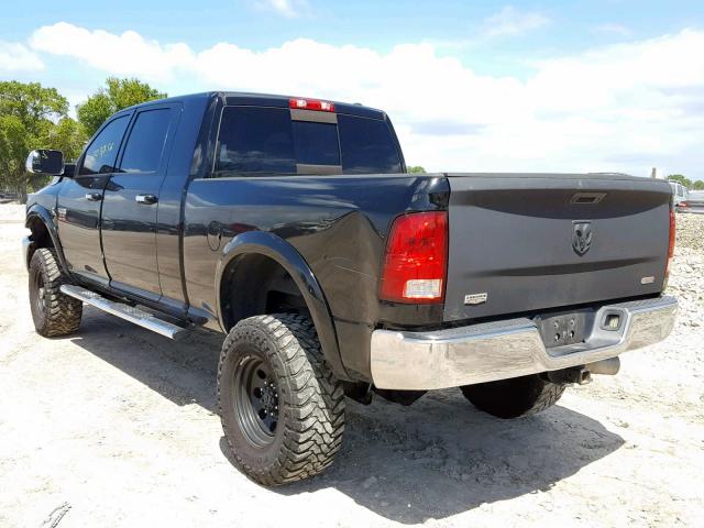 3C6UD5NL4CG124110 - 2012 DODGE RAM 2500 L BLACK photo 3