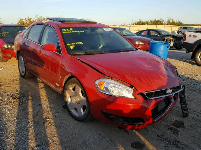 2G1WD58CX79310255 - 2007 CHEVROLET IMPALA SUP RED photo 1