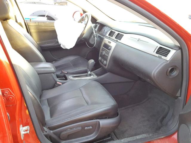 2G1WD58CX79310255 - 2007 CHEVROLET IMPALA SUP წითელი ფოტო 5