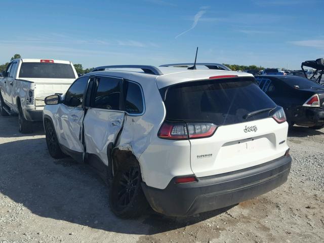 1C4PJLLB1KD176027 - 2019 JEEP CHEROKEE L WHITE photo 3