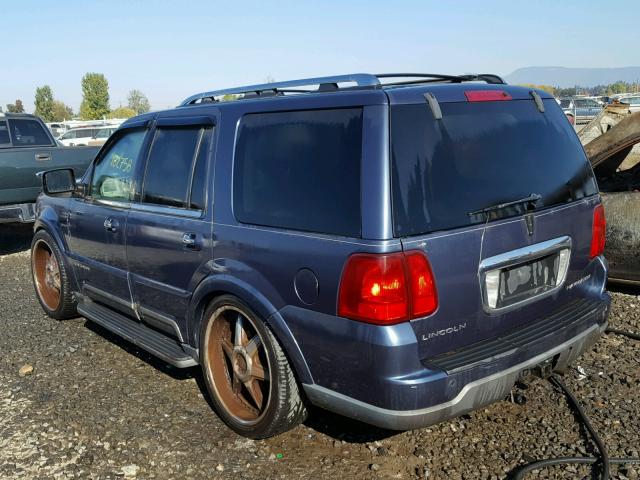 5LMFU28R04LJ19127 - 2004 LINCOLN NAVIGATOR 蓝色 照片 3