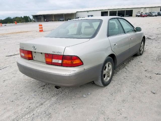 JT8BF22G7V0023441 - 1997 LEXUS ES 300 GOLD photo 4