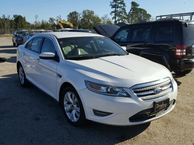 1FAHP2EW7AG170233 - 2010 FORD TAURUS SEL WHITE photo 1