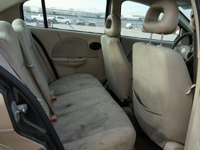 1G8AJ55F27Z147402 - 2007 SATURN ION LEVEL GOLD photo 6