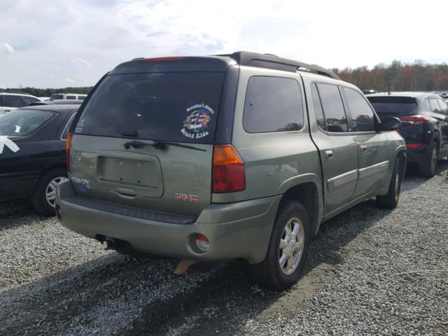 1GKET16S746109087 - 2004 GMC ENVOY XL GREEN photo 4