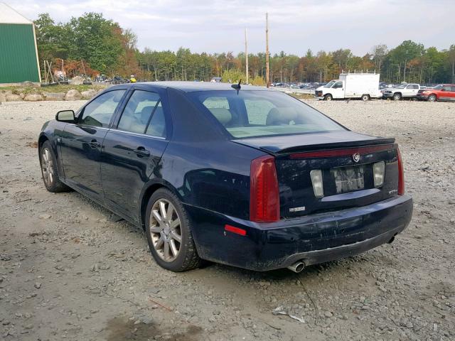 1G6DC67A850211693 - 2005 CADILLAC STS BLACK photo 3