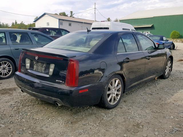 1G6DC67A850211693 - 2005 CADILLAC STS BLACK photo 4