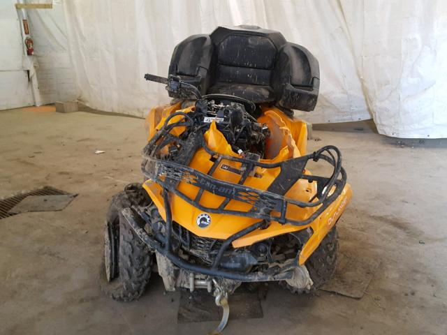 3JBLGAT41JJ001464 - 2018 CAN-AM OUTLANDER ORANGE photo 9