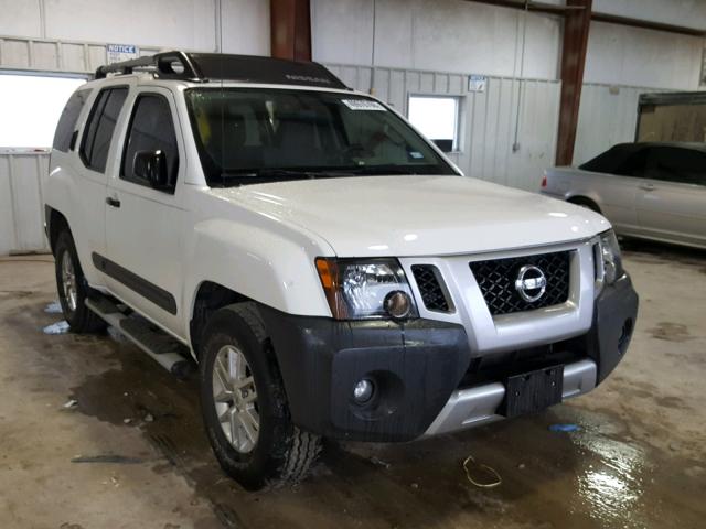 5N1AN0NUXEN815118 - 2014 NISSAN XTERRA X WHITE photo 1