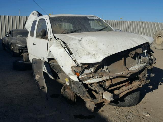 5TFUU4EN5DX066588 - 2013 TOYOTA TACOMA WHITE photo 1