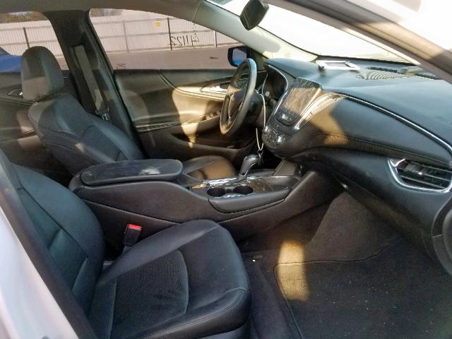 1G1ZH5SX8HF195418 - 2017 CHEVROLET MALIBU PRE WHITE photo 5