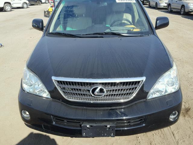 JTJHW31UX60014773 - 2006 LEXUS RX 400 BLACK photo 9