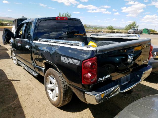 1D7HU18207S260728 - 2007 DODGE RAM 1500 S BLACK photo 3