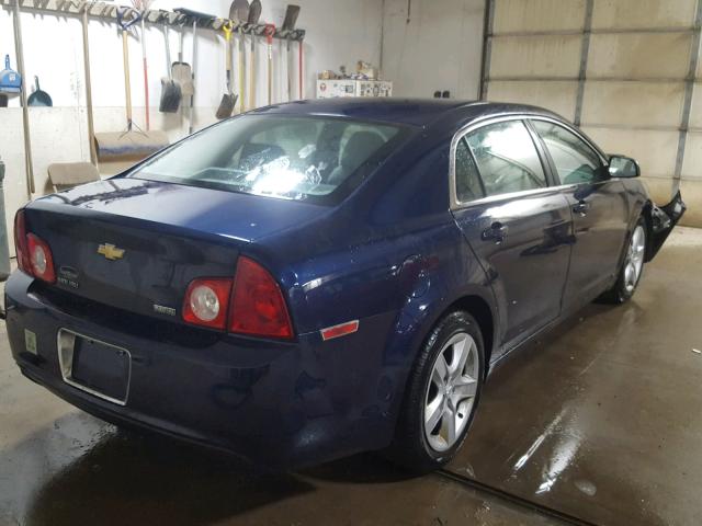 1G1ZA5E04AF105433 - 2010 CHEVROLET MALIBU LS ლურჯი ფოტო 4