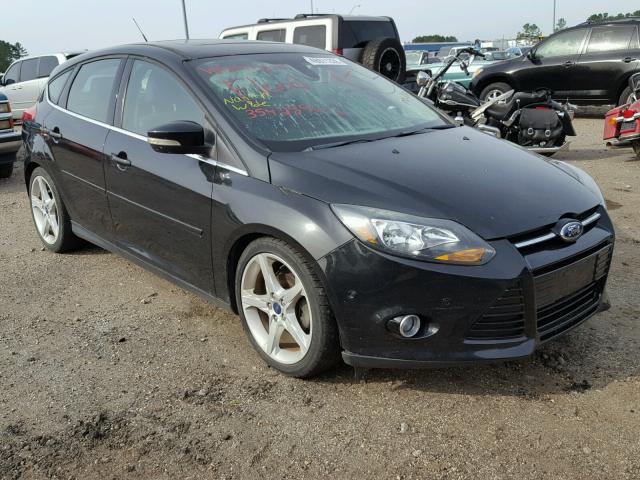 1FAHP3N20CL390598 - 2012 FORD FOCUS TITA BLACK photo 1