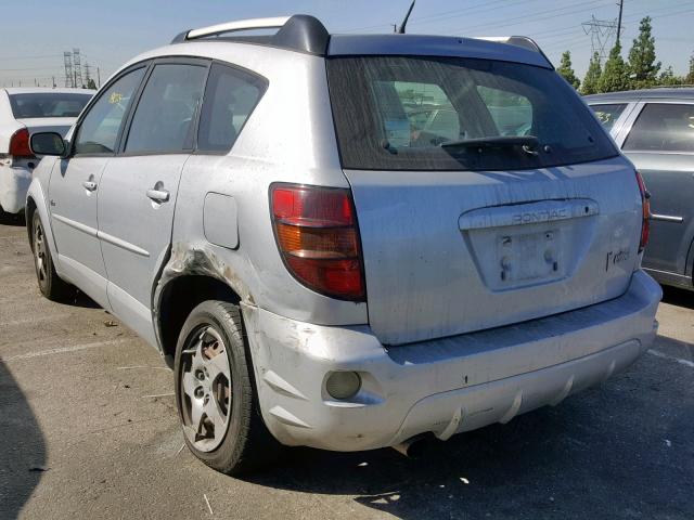 5Y2SL63835Z446912 - 2005 PONTIAC VIBE SILVER photo 3