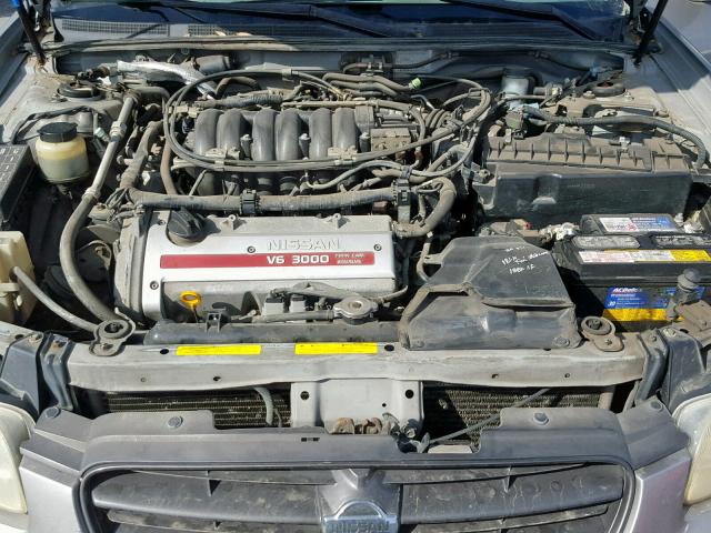 JN1CA31D31T831024 - 2001 NISSAN MAXIMA GXE GRAY photo 7