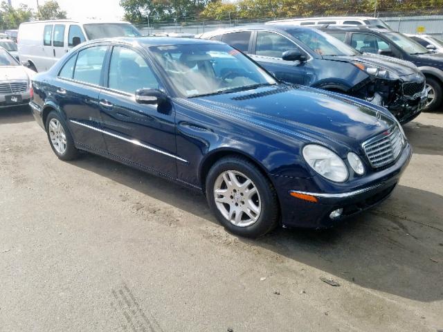 WDBUF65J74A470156 - 2004 MERCEDES-BENZ E 320 BLUE photo 1