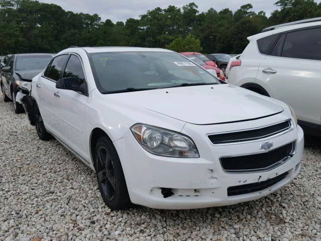 1G1ZD5EU5CF320185 - 2012 CHEVROLET MALIBU 2LT WHITE photo 1