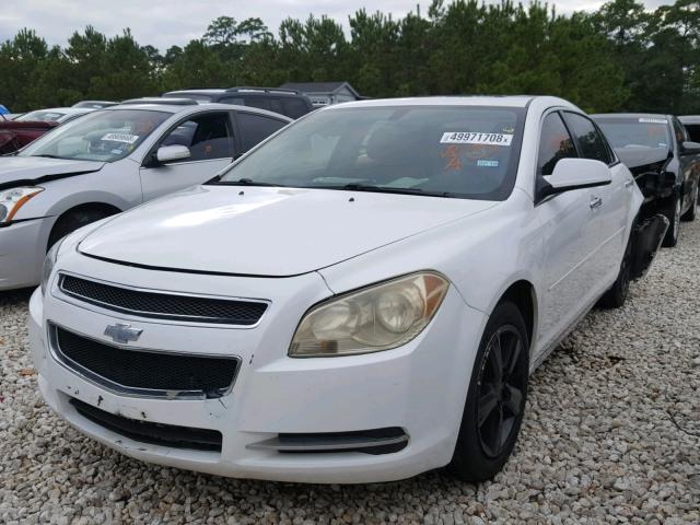 1G1ZD5EU5CF320185 - 2012 CHEVROLET MALIBU 2LT WHITE photo 2