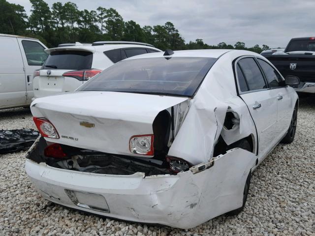 1G1ZD5EU5CF320185 - 2012 CHEVROLET MALIBU 2LT WHITE photo 4