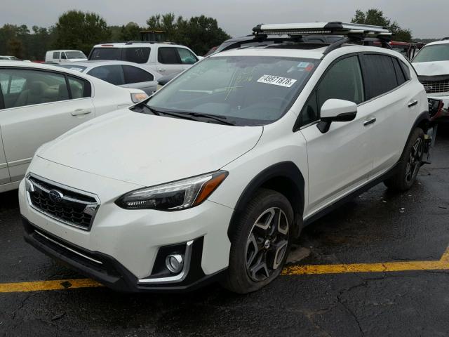 JF2GTALC5JH214505 - 2018 SUBARU CROSSTREK WHITE photo 2