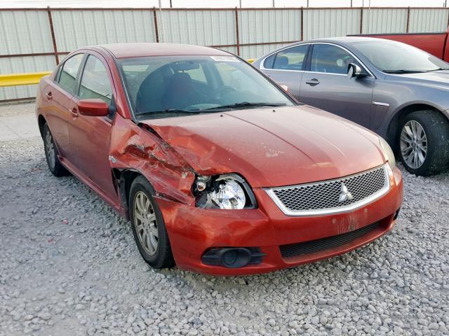 4A32B2FF6AE005795 - 2010 MITSUBISHI GALANT FE RED photo 1