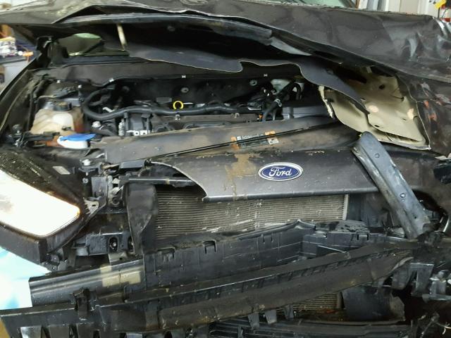 3FA6P0G72FR218724 - 2015 FORD FUSION S GRAY photo 9