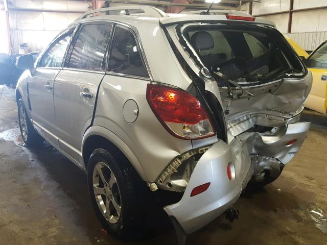 3GNFL4E54CS528948 - 2012 CHEVROLET CAPTIVA SP SILVER photo 3