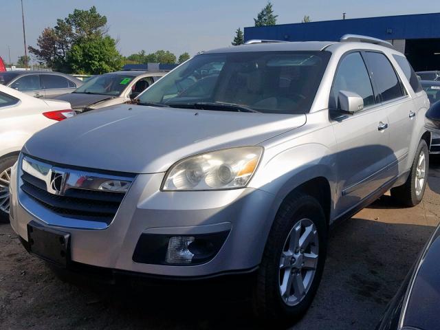 5GZEV23D59J111702 - 2009 SATURN OUTLOOK XR ვერცხლისფერი ფოტო 2